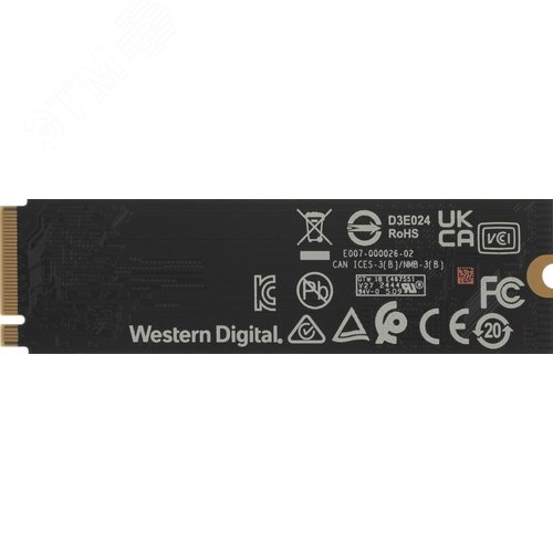 Накопитель SSD М.2 2280 2ТБ Blue, PCIe 4.0 x4, NVMe 1.4, 3D TLC NAND, до 5000/4300 МБ/с - фото 2
