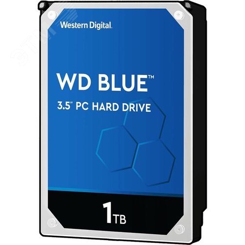 Жесткий диск HDD SATA-III 1000ГБ (1Tb) 3.5 - Western Digital