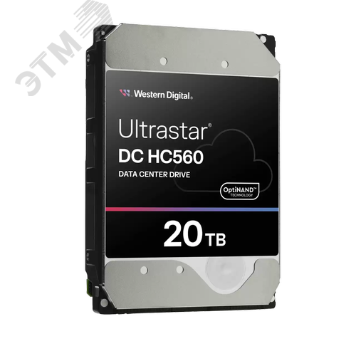 Жесткий диск 20TB Ultrastar 3.5'', SAS, 7200 об/мин, 512 МБ - фото 3