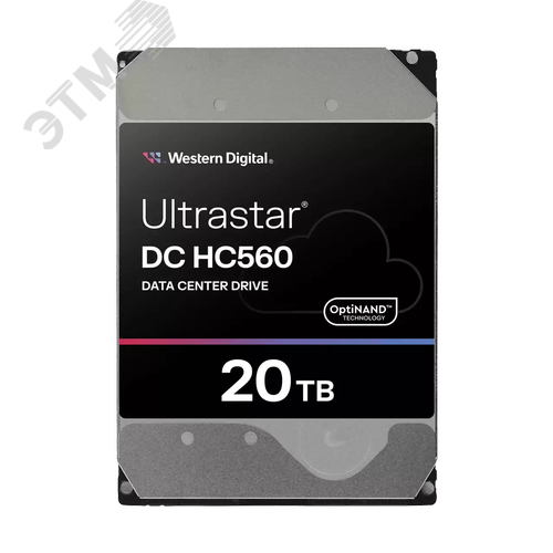 Жесткий диск 20TB Ultrastar 3.5'', SAS, 7200 об/мин, 512 МБ - фото 2
