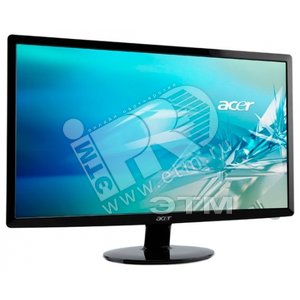 Монитор жидкокристаллический Acer LCD S240HLbid   24' 16:9 1920х1080 TN, nonGLARE, 250cd/m2,       H170°/V160°, 100M:1, 16,7M Color, 5ms, VGA, DVI,  HDMI, Tilt, 3Y, Black (S240HLbid) - NO NAME