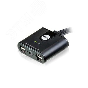 Переключатель USB 4 порта, 4 USB 2.0 - Aten