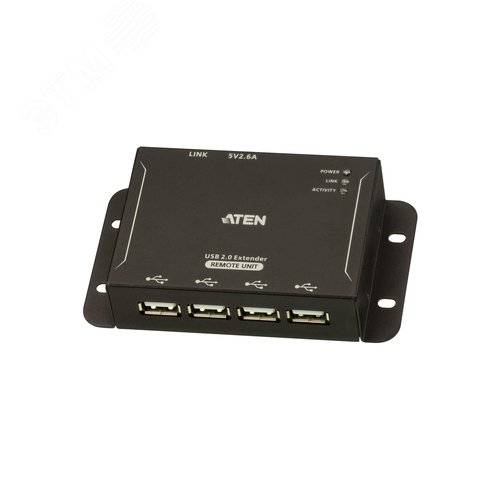 Удлинитель USB 50 метров, 4 порта, USB 2.0, RJ45 - фото 2