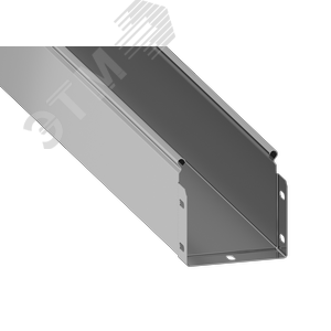 Лоток неперфорированный 200х100 L=3м S=1.5мм горячий цинк - ASD-Electric
