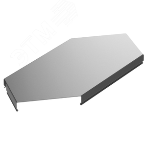Крышка на угол горизонтальный 90 град. осн. 600 S=1мм гор.оцинк.