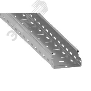Лоток перфорированный 600х50 L=3м S=1,2мм гор.оцинк.