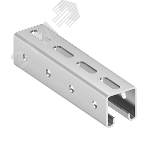 Профиль STRUT PH41 L=1.9м S=2.5мм нержавеющая сталь (PH.41.1925.INOX) - ASD-Electric