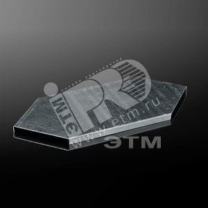 КЛУГ200-90 S=1мм Крышка лотка углового горизонтального полимерная - ASD-Electric