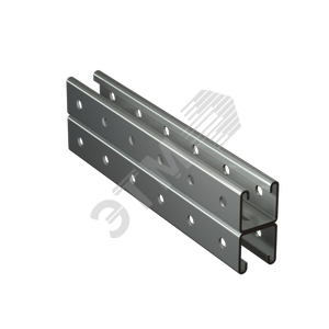 Профиль STRUT двойной PDH41 L=3,0м S=2,5мм нерж. - ASD-Electric