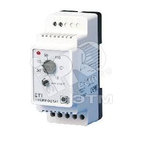 Терморегулятор д/трубоп.наDIN-рейк б/датч ETI-1551 - ELEKTRA