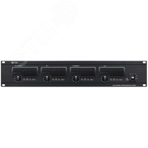 Усилитель цифровой мощности 2х250Вт, 100В, 50-20000Гц, THD 0.15проц, сигнал/шум 100 дБ, высота 1 U (DA-250DH CE301) - TOA