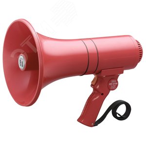 Мегафон с сиреной, 15W, дальность 315м/сирены 500м, исполнение IP-X4 (ER-1215S EU) - TOA
