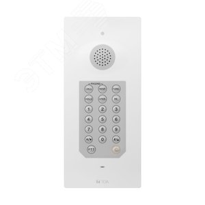 Мастер-станция громкоговорящей связи, встраиваемое исполнение, IP65, химическая устойчивость, мембрана переключателя: полиэстерная пленка (N-8033MS Y) - TOA
