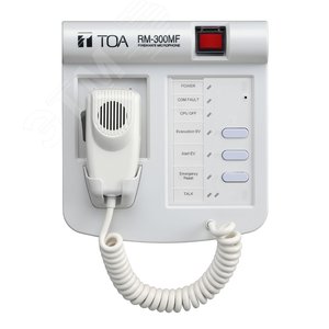 Пожарная микрофонная панель для серии VM-3000 (RM-300MF Q) - TOA