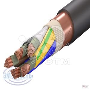 Кабель силовой ВВГЭнг(А)-FRLS 5х240мс(N, PE)-1 ТРТС - ЭМ-Кабель