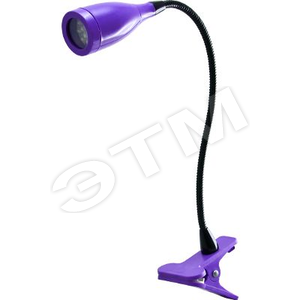 Светильник светодиодный LED KT305 гибкая стойка прищепка 220В 6 Вт (KT305) - Ультра ЛАЙТ