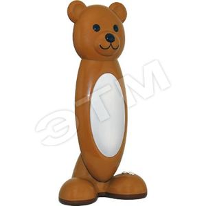 Светильник KT415B Мишутка Настол/ночник 220В11Вт2G7 коричн. (KT415B Мишутка коричн.) - Ультра ЛАЙТ
