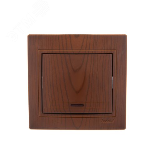 MIRA Выключатель с подсветкой сосна 2