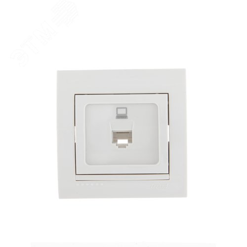 DERIY Розетка RJ45 белый - фото 2