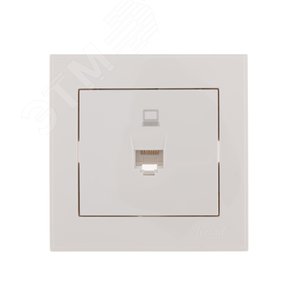 Розетка RAIN компьютерная белая