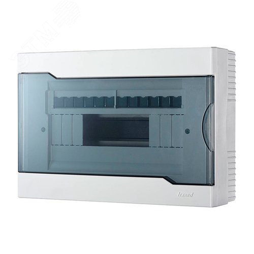 Щит распределительный навесной ЩРН-П-12 пластиковый с прозрачной крышкой