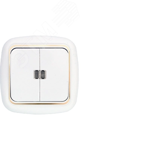 Беларусь выключатель 2-rk/ с индик С5 10-207