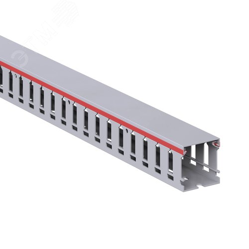 Короб перфорированный RL12 40x40 серый QUADRO - DKC (ДКС)