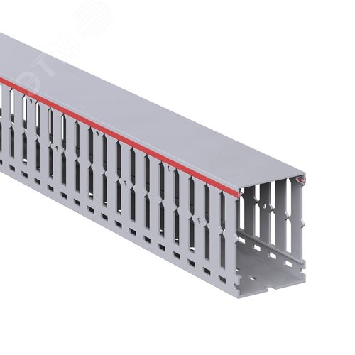 Короб перфорированный RL12 60x80 серый QUADRO - DKC (ДКС)