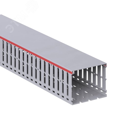 Короб перфорированный RL12 100x80 серый QUADRO - DKC (ДКС)