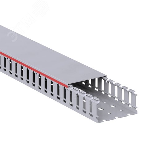 Короб перфорированный RL12 80x40 серый QUADRO 2