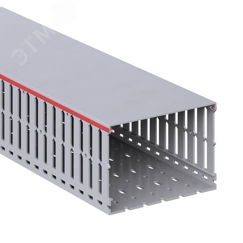 Короб перфорированный RL12 150x100 серый QUADRO - DKC (ДКС)