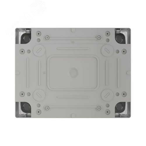 Коробка распределительная  IP56 380х300х120мм с гладкими стенками прозрачная - фото 4