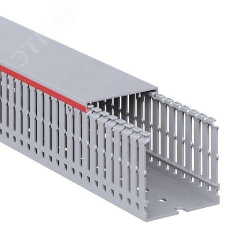 Короб перфорированный RL6 60x60 серый QUADRO 2