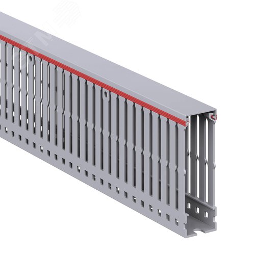 Короб перфорированный RL6 25x80 серый QUADRO - DKC (ДКС)