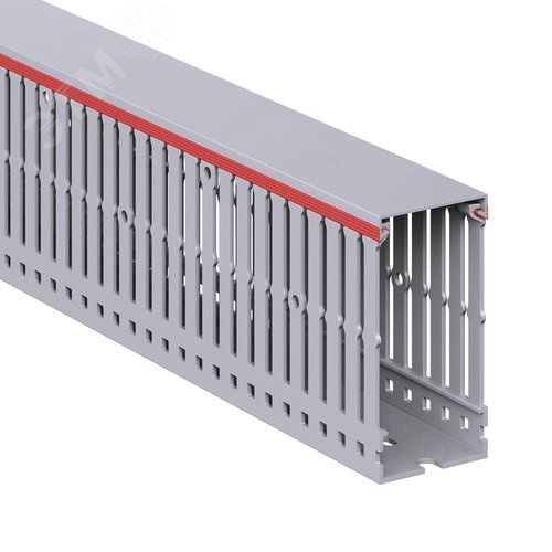 Короб перфорированный RL6 40x80 серый QUADRO - DKC (ДКС)