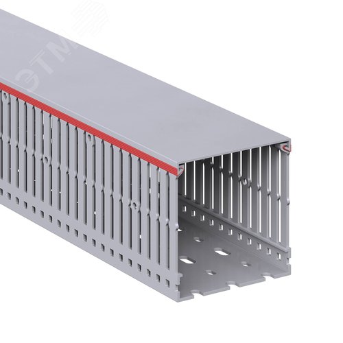 Короб перфорированный RL6 80x80 серый QUADRO - DKC (ДКС)