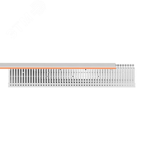 Короб перфорированный RLHF6 100x80, без галогенов, светло-серый - фото 3