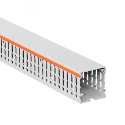 Короб перфорированный RLHF6 40x40, без галогенов, светло-серый - DKC (ДКС)