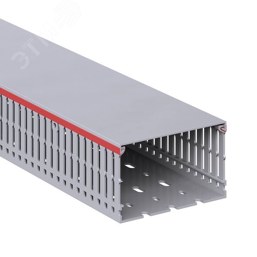Короб перфорированный RL6 100x60 серый QUADRO - DKC (ДКС)