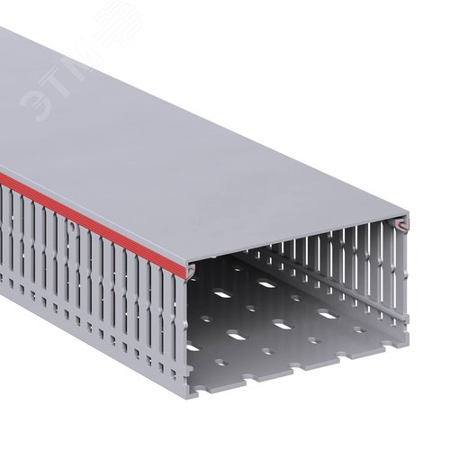 Короб перфорированный RL6 120x60 серый QUADRO - DKC (ДКС)