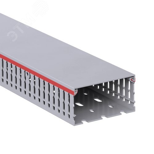 Короб перфорированный RL6 80x40 серый QUADRO - DKC (ДКС)