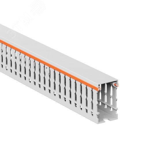Короб перфорированный, без галогенов, светло-серый RLHF6 25x40 - DKC (ДКС)