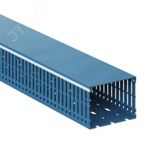 Короб перфорированный синий RL6 80x60 - DKC (ДКС)