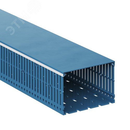 Короб перфорированный синий RL6 120x80 - DKC (ДКС)