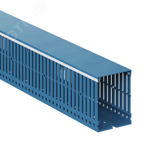 Короб перфорированный синий RL6 60x80 - DKC (ДКС)