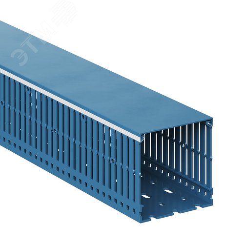 Короб перфорированный синий RL6 80x80 - DKC (ДКС)