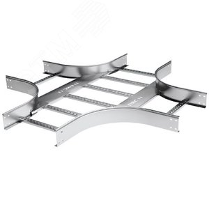 Ответвитель Х-образный 80х300 R=300мм цинк-ламельный