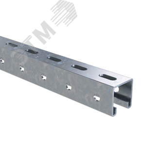С-образный профиль 41x41, L800, толщ.2 мм, INOX 304 (IBPV41080C) - DKC (ДКС)