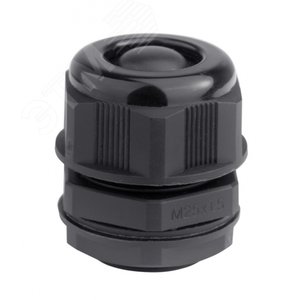 Кабельный ввод IP68 M40 с мембраной черный для    кабеля d.22-32mm - DKC (ДКС)