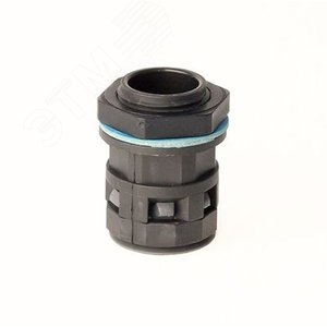 Монтажный комплект муфта труба-коробка DN 48 мм, М50х1,5, полиамид, цвет черный